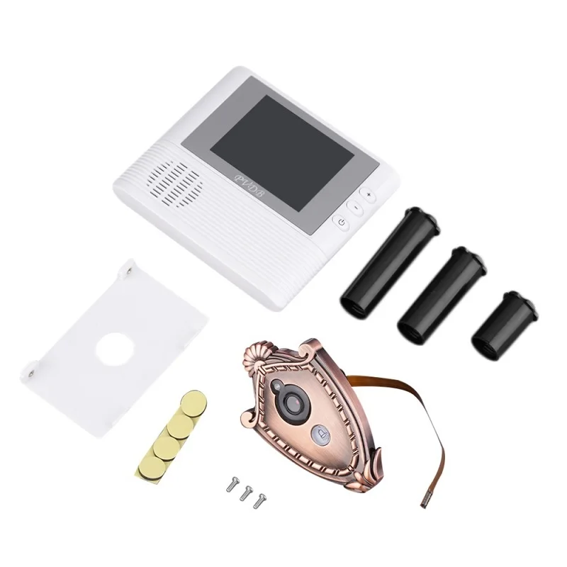 Peephole door bell 2.8 inch TFT LCD 3X Zoom Door bell Function Photos Taking 0.3Megapixel videoglazok door camera video peephole
Peephole door bell 2.8 inch TFT LCD 3X Zoom Door bell Function Photos Taking 0.3Megapixel videoglazok door camera video peephole