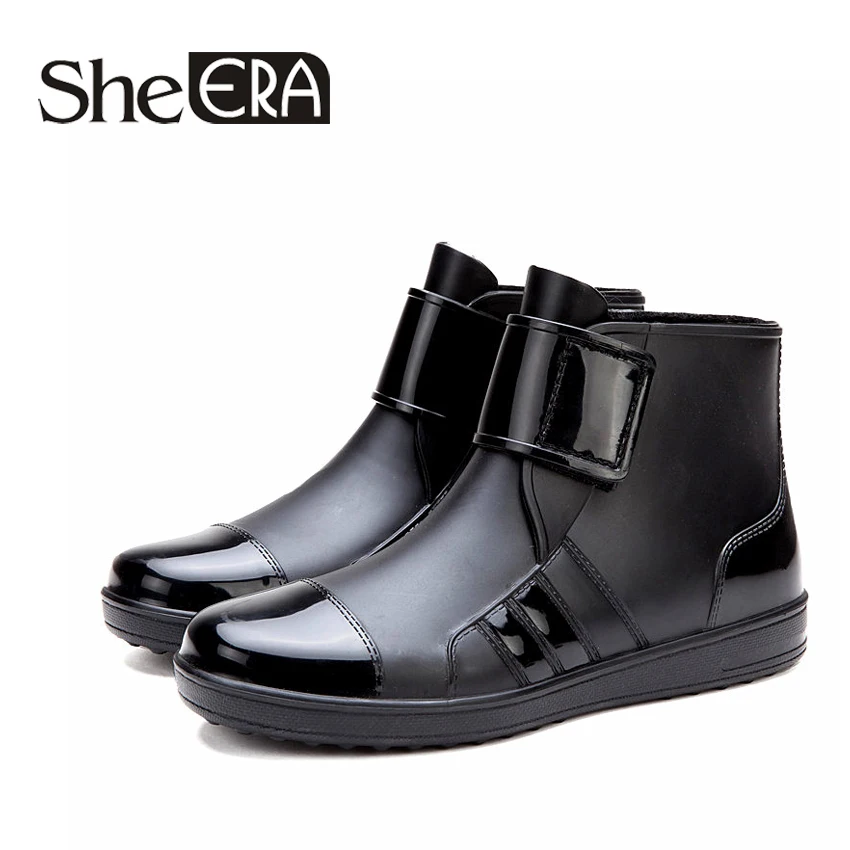 2019 New Fashion Men's Rain Boots Casual Students Plus Velvet Short Boots Rain Boots Low To Help Non-Slip WaterBoots
2019 New Fashion Men's Rain Boots Casual Students Plus Velvet Short Boots Rain Boots Low To Help Non-Slip WaterBoots