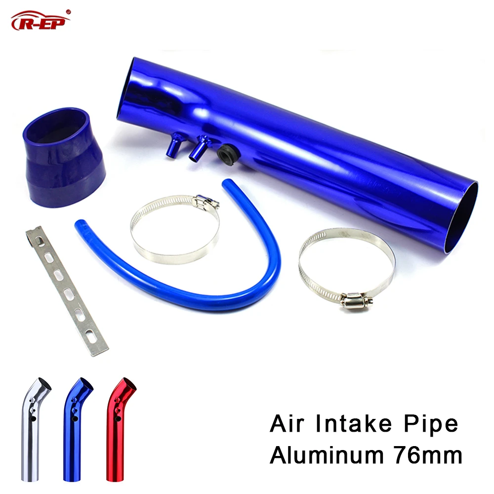 R-EP Universal 76mm Aluminum Air Intake Tube for Cold Air Inlet 3inch Duct Pipe Kit with 63mm to 76mm Rubber Hose Connect Filter
R-EP Universal 76mm Aluminum Air Intake Tube for Cold Air Inlet 3inch Duct Pipe Kit with 63mm to 76mm Rubber Hose Connect Filter