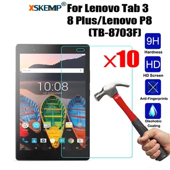XSKEMP 10Pcs For Lenovo Tab 3 8 Plus/Lenovo P8(TB-8703F) Tempered Glass Ultra-thin Clear Scratch Resistant Screen Protector Film
XSKEMP 10Pcs For Lenovo Tab 3 8 Plus/Lenovo P8(TB-8703F) Tempered Glass Ultra-thin Clear Scratch Resistant Screen Protector Film