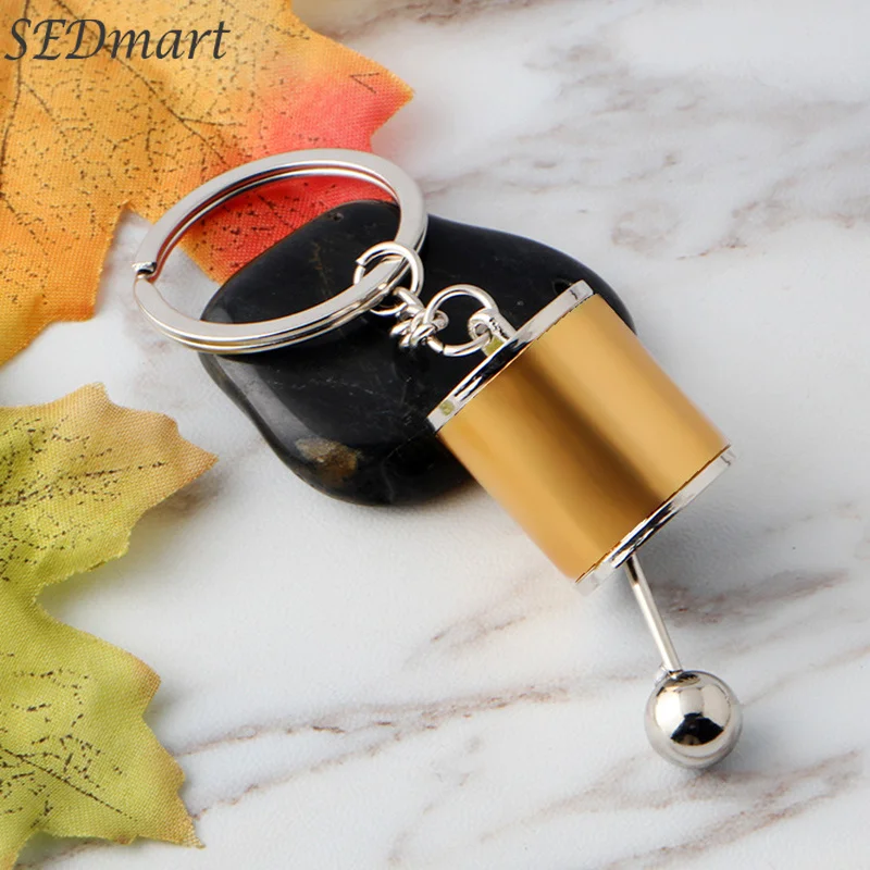 SEDmart Car Gearbox Key Wrench Imitation Link 6-speed Gearbox Manual Gear Switch Car Modeling Gear Buckle Keychain Gift Keychain
SEDmart Car Gearbox Key Wrench Imitation Link 6-speed Gearbox Manual Gear Switch Car Modeling Gear Buckle Keychain Gift Keychain