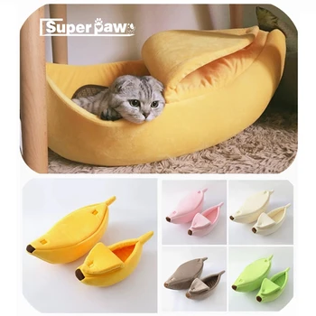 Banana Pet Dog Cat Bed House Cozy Cute Puppy Cushion Kennel Warm Portable Pet Basket Supplies Mat Beds for Cats & Kittens YZB10
Banana Pet Dog Cat Bed House Cozy Cute Puppy Cushion Kennel Warm Portable Pet Basket Supplies Mat Beds for Cats & Kittens YZB10