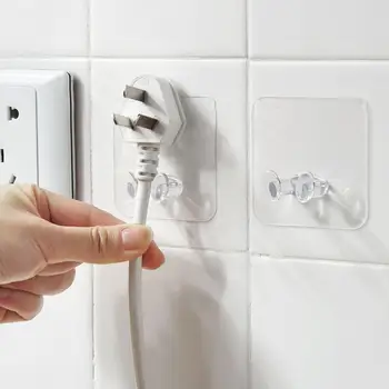 2pcs/Pack Transparent Home Office Wall Adhesive Plastic Power Plug Socket Holder Hanger Wall Storage Hook
2pcs/Pack Transparent Home Office Wall Adhesive Plastic Power Plug Socket Holder Hanger Wall Storage Hook