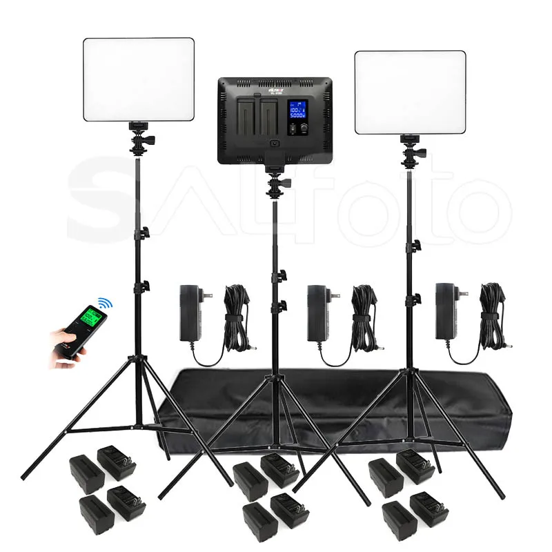 Viltrox VL-200T LED Video Light Panel + 4400mAh Battery + Stand Kit Bi-color 3300-5600k VL-200 Photo Studio Fill Lighting Set
Viltrox VL-200T LED Video Light Panel + 4400mAh Battery + Stand Kit Bi-color 3300-5600k VL-200 Photo Studio Fill Lighting Set