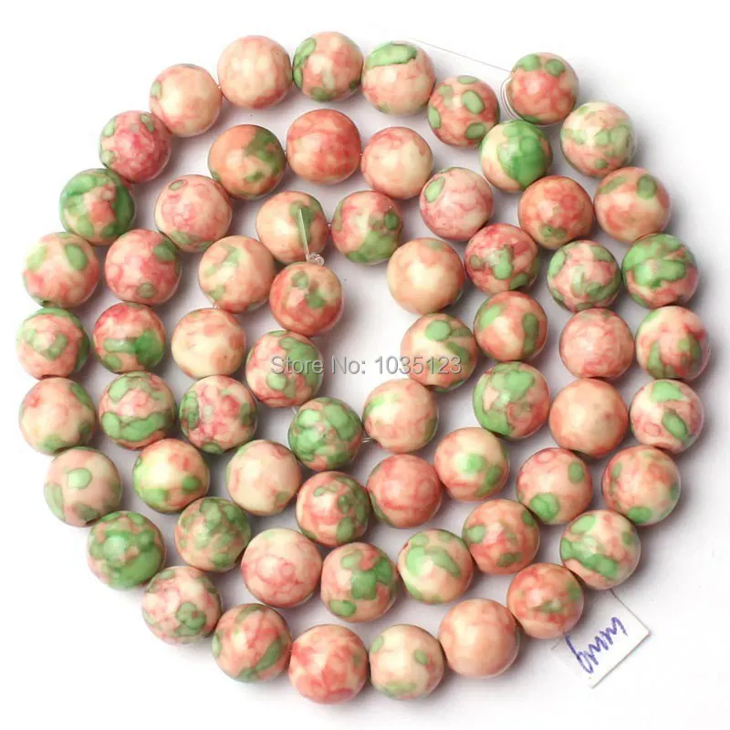 6mm Round Shape Mixed Color Stone Loose Beads Strand 15" DIY Creative Jewellery Making w2189
6mm Round Shape Mixed Color Stone Loose Beads Strand 15" DIY Creative Jewellery Making w2189