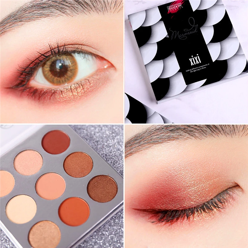 xixi Eyeshadow Pallete 9 Colors Women Pro Eyeshadows Shimmer Palette Makeup Set Beauty Sexy Eyeshadow Cosmetics For Eyes G0413
xixi Eyeshadow Pallete 9 Colors Women Pro Eyeshadows Shimmer Palette Makeup Set Beauty Sexy Eyeshadow Cosmetics For Eyes G0413
