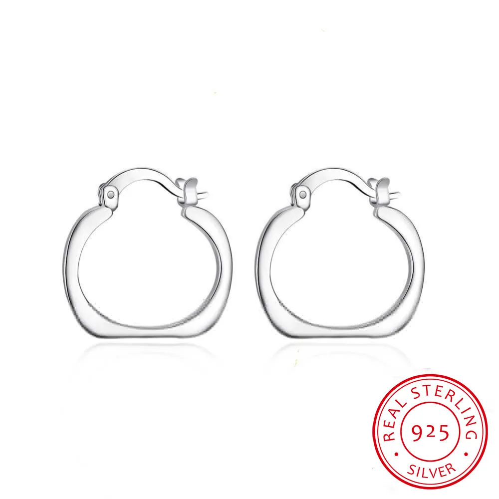 Famous Designer Body Fine Jewelry Hoop Earrings For Women Flat Square Round Brincos 925 Sterling Silver Accessories Femme Aros
Famous Designer Body Fine Jewelry Hoop Earrings For Women Flat Square Round Brincos 925 Sterling Silver Accessories Femme Aros
