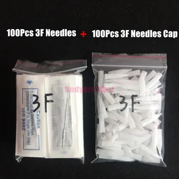 100Pcs 3F Needles and 100Pcs 3F Needles Caps For Permanent Makeup Tattoo Needles Independent Package free shipping
100Pcs 3F Needles and 100Pcs 3F Needles Caps For Permanent Makeup Tattoo Needles Independent Package free shipping