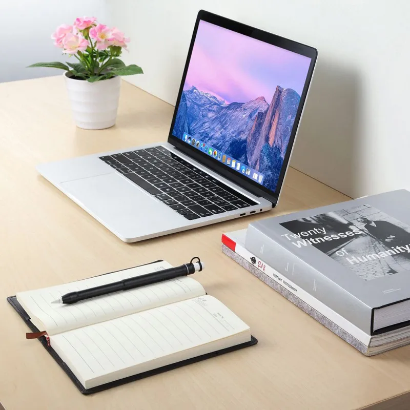 Built-in Clip Secures Cap Holder Lightweight Aluminum for Apple Pencil Protective Case iPad Pro 12.9" 10.5" 9.7" |