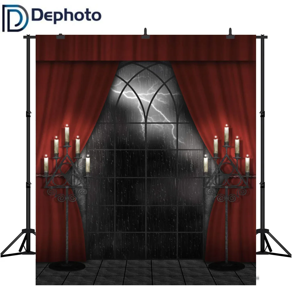 Dephoto Photographic Background Thunder candle Halloween haunted house photo Backdrops for sale Photography high quality
Dephoto Photographic Background Thunder candle Halloween haunted house photo Backdrops for sale Photography high quality