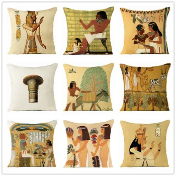 Decorative Pillow Cover 45*45 Egyptian Pharaoh Retro Home Sofa Bedroom Cushion Cover Home Decor Nordic Living Room
Decorative Pillow Cover 45*45 Egyptian Pharaoh Retro Home Sofa Bedroom Cushion Cover Home Decor Nordic Living Room