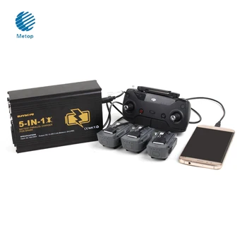 Sunnylife 5-in-1 Battery Parallel Charger Remote Controller Multi Charger Dual USB Charger for DJI SPARK Drone Accessories
Sunnylife 5-in-1 Battery Parallel Charger Remote Controller Multi Charger Dual USB Charger for DJI SPARK Drone Accessories
