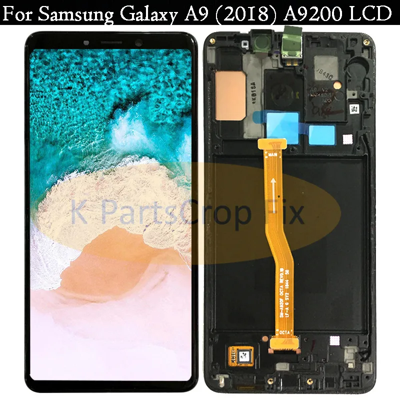 6.3''For Samsung Galaxy A9 2018 LCD A9s A9 Star Pro LCD Display with frame Touch Screen Digitizer Assembly for Samsung a9200 lcd
6.3''For Samsung Galaxy A9 2018 LCD A9s A9 Star Pro LCD Display with frame Touch Screen Digitizer Assembly for Samsung a9200 lcd