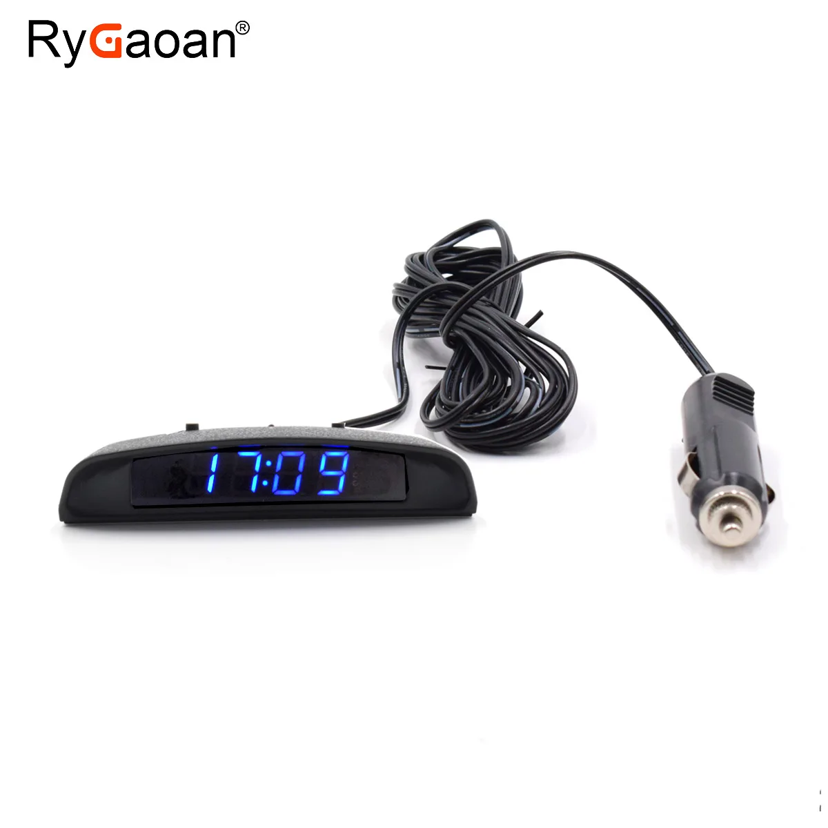 RyGaoan Classic Car Clock Interior 3 In 1 Thermometer and Voltage Monitor Blue & Red LCD Display Input DC 12V
RyGaoan Classic Car Clock Interior 3 In 1 Thermometer and Voltage Monitor Blue & Red LCD Display Input DC 12V