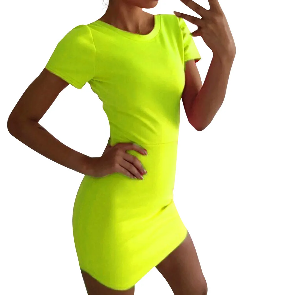 JAYCOSIN 2019 New Summer Women Dress Sexy Sheath Fashion Solid Bright Color Casual Sports Bodycon Party Mini Sundress 9032922
JAYCOSIN 2019 New Summer Women Dress Sexy Sheath Fashion Solid Bright Color Casual Sports Bodycon Party Mini Sundress 9032922