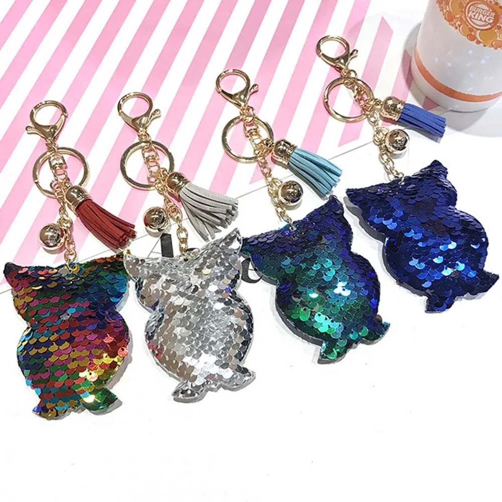 1pcs/lot Car Keyring Key Holder Gold Key Chain Cute Owl Leather Tassel Keychain Pendant porte clef Charm
1pcs/lot Car Keyring Key Holder Gold Key Chain Cute Owl Leather Tassel Keychain Pendant porte clef Charm
