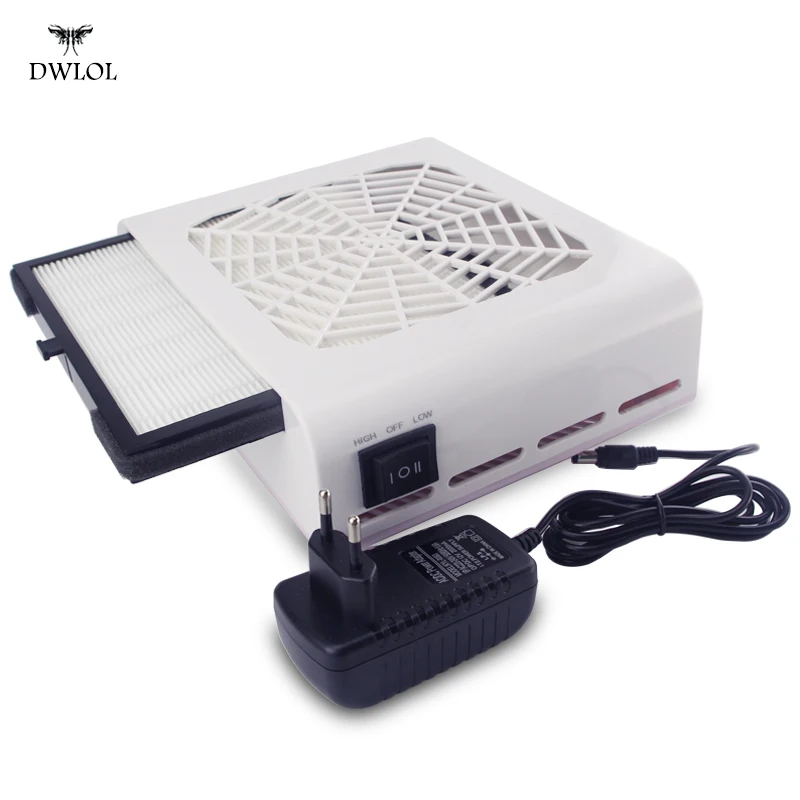 48W New Nail Dust Collector Strong Powe Nail Fan Art Salon Suction Dust Collector Machine Vacuum Cleaner Fan Nail Dust Suction
48W New Nail Dust Collector Strong Powe Nail Fan Art Salon Suction Dust Collector Machine Vacuum Cleaner Fan Nail Dust Suction