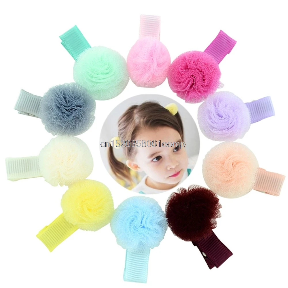 10Pcs Baby Girls Small Tulle Ball Hair Clips Handmade Barrettes Head Accessories Hot! #K4UE# Drop Ship
10Pcs Baby Girls Small Tulle Ball Hair Clips Handmade Barrettes Head Accessories Hot! #K4UE# Drop Ship