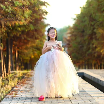 New Princess Dress Girl Party Costumes Children's Photography Cosplay off-the-shoulder Lace Handmade Dress Birthday Gifts 2-14Y
New Princess Dress Girl Party Costumes Children's Photography Cosplay off-the-shoulder Lace Handmade Dress Birthday Gifts 2-14Y