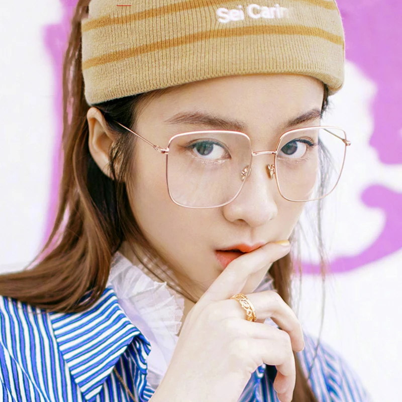 Fashion Big Square Glasses Frames Mens Transparent Eye Glasses Frames for Women Classic Optical Frame Clear Lens Eye ZB-100
Fashion Big Square Glasses Frames Mens Transparent Eye Glasses Frames for Women Classic Optical Frame Clear Lens Eye ZB-100