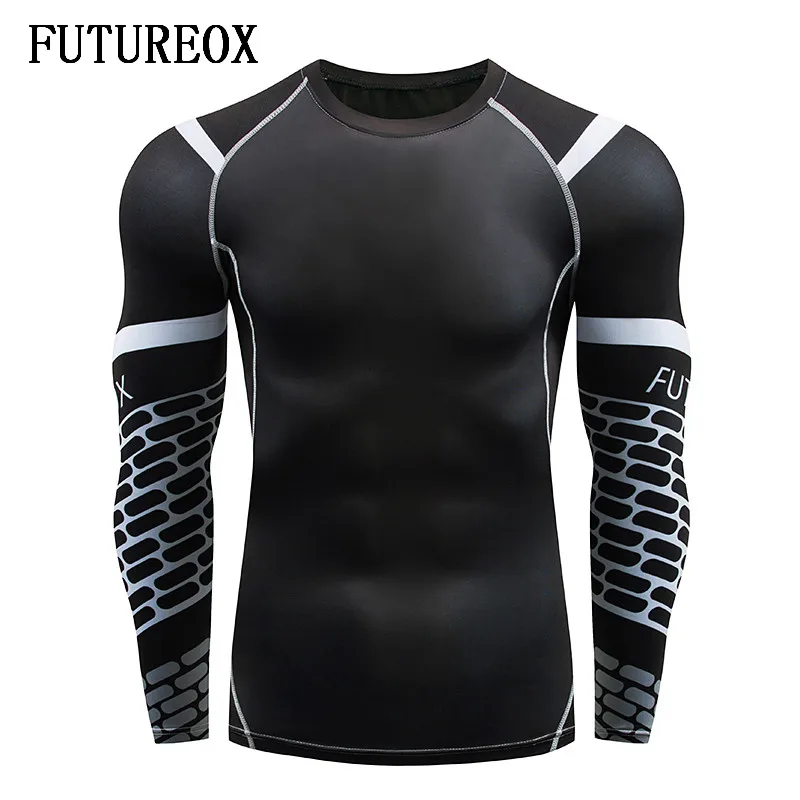 New 2018 compression shirt men's personality camouflage FUTUREOX long-sleeved T-shirt MMA fitness bodysuit quick-drying Top Gear
New 2018 compression shirt men's personality camouflage FUTUREOX long-sleeved T-shirt MMA fitness bodysuit quick-drying Top Gear
