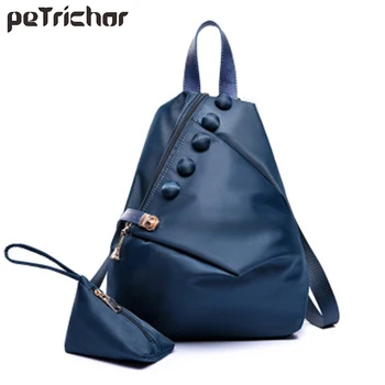 Petrichor Fashion Nylon Backpack Female Composite Bag Set Large Capacity School Aati-theft Backpack Women Bag Mochila
Petrichor Fashion Nylon Backpack Female Composite Bag Set Large Capacity School Aati-theft Backpack Women Bag Mochila