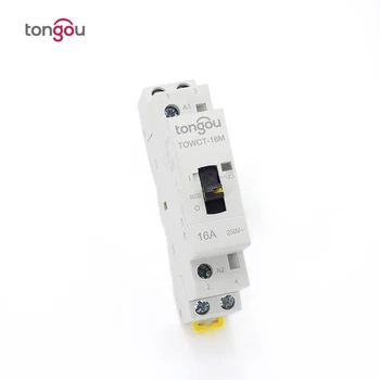 2P 16A 2NO 220V/230V 50/60HZ Din rail Household AC Modular contactor with Manual Control Switch
2P 16A 2NO 220V/230V 50/60HZ Din rail Household AC Modular contactor with Manual Control Switch