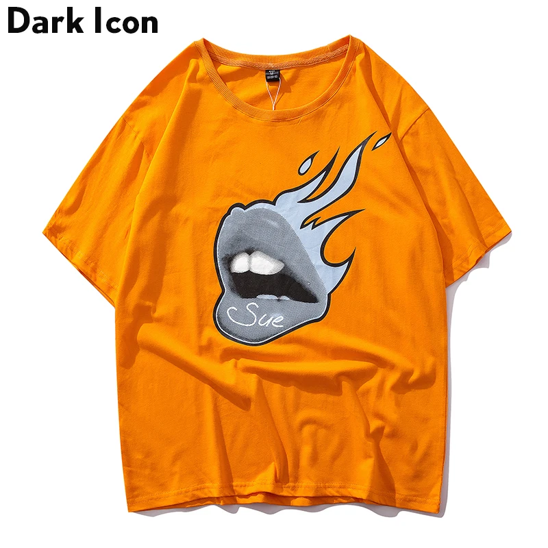 Dark Icon Printed Hip Hop T-shirt Men 2019 Summer New Hipster Tshirts Orange Cotton Tee Shirts Streetwear Clothing
Dark Icon Printed Hip Hop T-shirt Men 2019 Summer New Hipster Tshirts Orange Cotton Tee Shirts Streetwear Clothing