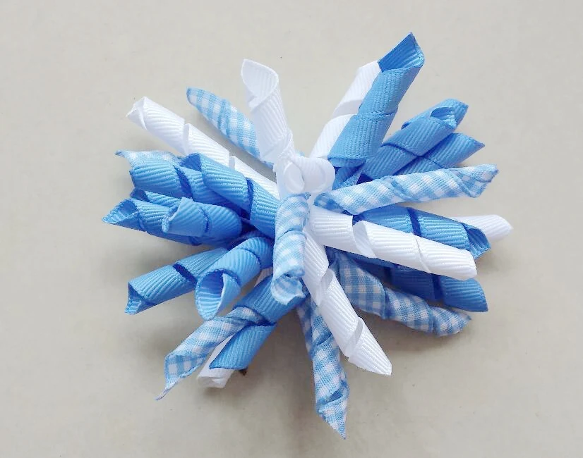 Child Girl Xmas 3.5" Gingham korker whirl Ribbon Hair Bows Clips corker tassel flowers hair bobbles Hairbands accessory 1pair
Child Girl Xmas 3.5" Gingham korker whirl Ribbon Hair Bows Clips corker tassel flowers hair bobbles Hairbands accessory 1pair