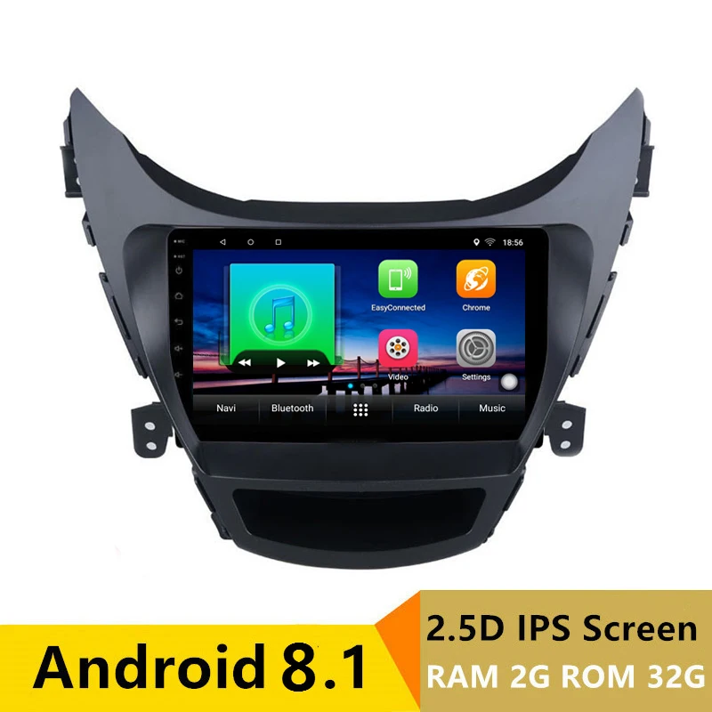 9" 2G RAM 32G ROM 2.5D IPS screen Android Car DVD video Player GPS For Hyundai Elantra MD Avante I35 2012-2017 radio navigation
9" 2G RAM 32G ROM 2.5D IPS screen Android Car DVD video Player GPS For Hyundai Elantra MD Avante I35 2012-2017 radio navigation