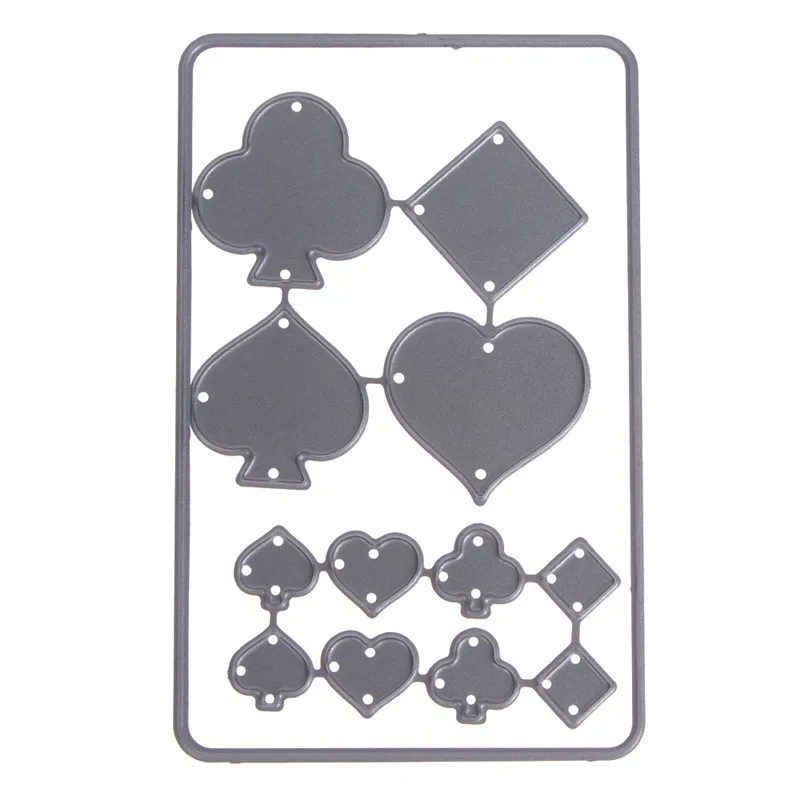1PC Poker Card Shape Cutting Dies Metal Scrapbooking Stamping Cutting Dies Wedding Birthday Party Gift Craft
1PC Poker Card Shape Cutting Dies Metal Scrapbooking Stamping Cutting Dies Wedding Birthday Party Gift Craft