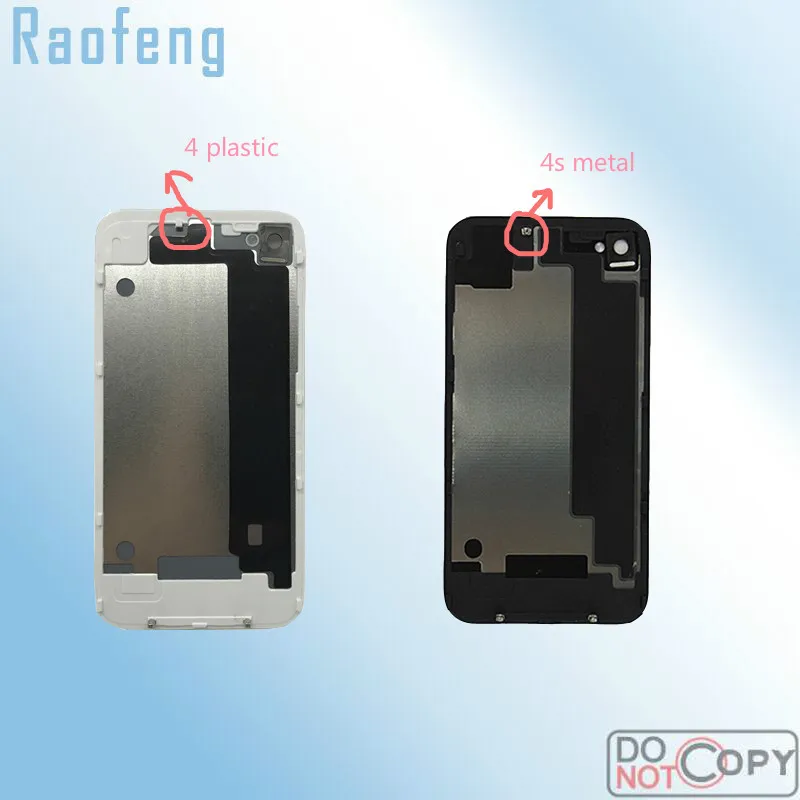 Raofeng free ship 10pcs Replace parts New Back cover For iphone 4 4G 4S Housing Battery back Cover Door Rear White Black colors
Raofeng free ship 10pcs Replace parts New Back cover For iphone 4 4G 4S Housing Battery back Cover Door Rear White Black colors