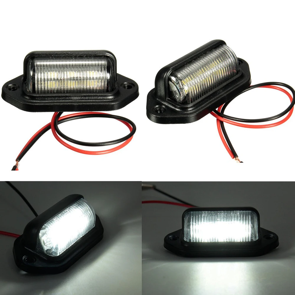 1Pc Number Plate Light License Plate Light Lamp Bulbs for Boats Motorcycle Automotive Aircraft RV Truck Trailer 6LEDs
1Pc Number Plate Light License Plate Light Lamp Bulbs for Boats Motorcycle Automotive Aircraft RV Truck Trailer 6LEDs