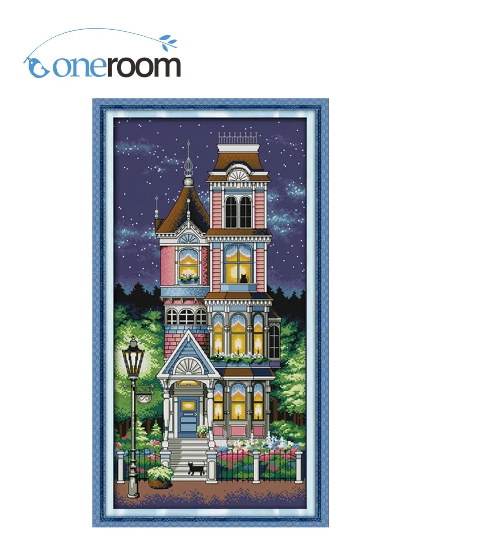 Oneroom A Quiet Night Counted Chinese Cross Stitch 11CT 14CT Handmade Cross Stitch Set scenery Cross-stitch Kits Embroidery
Oneroom A Quiet Night Counted Chinese Cross Stitch 11CT 14CT Handmade Cross Stitch Set scenery Cross-stitch Kits Embroidery