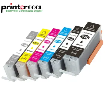 Einkshop 6pcs Compatible PGI-670 CLI-671 Ink Cartridge For Canon PIXMA MG5760 MG5765 MG5766 Printer Ink PGI-670 PGI670
Einkshop 6pcs Compatible PGI-670 CLI-671 Ink Cartridge For Canon PIXMA MG5760 MG5765 MG5766 Printer Ink PGI-670 PGI670