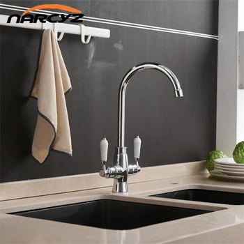 New double handle Hot and Cold kitchen sink faucet kitchen mixer Chrome/Black kitchen faucet sink mixer tap bathroom XT-136
New double handle Hot and Cold kitchen sink faucet kitchen mixer Chrome/Black kitchen faucet sink mixer tap bathroom XT-136
