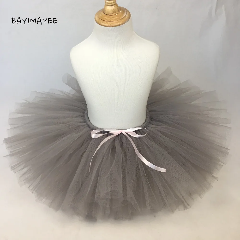 girls grey tutu skirt