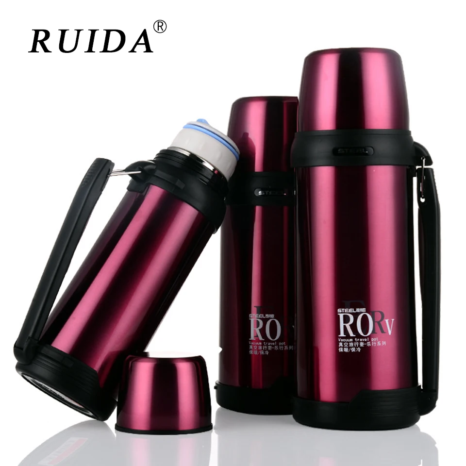 Large Capacity 304 Stainless Steel Thermos 1000ml 1500ml 1800ml Termos Coffee Vacuum Flasks Thermoses Travel Thermos Bottles Cup
Large Capacity 304 Stainless Steel Thermos 1000ml 1500ml 1800ml Termos Coffee Vacuum Flasks Thermoses Travel Thermos Bottles Cup