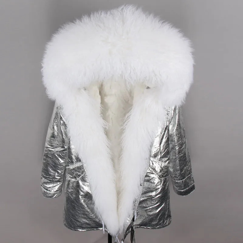 Winter Jacket Women 2019 Parkas Real Fur Collar Hood Long Parka Natural Mongolia Sheep Fur Real Rabbit Fur Liner Streetwear New
Winter Jacket Women 2019 Parkas Real Fur Collar Hood Long Parka Natural Mongolia Sheep Fur Real Rabbit Fur Liner Streetwear New