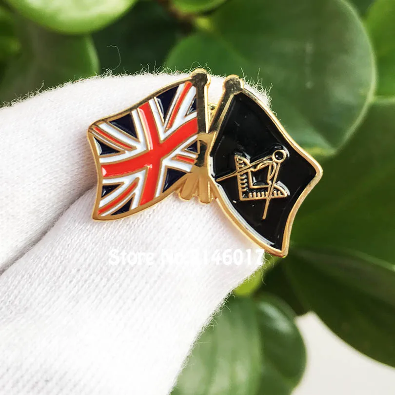 50pcs UK Flag Masonic Badge Freemason Pin United Kingdom Brooch Free Mason Friendship Metal Craft Custom Soft Enamel Lapel Pins
50pcs UK Flag Masonic Badge Freemason Pin United Kingdom Brooch Free Mason Friendship Metal Craft Custom Soft Enamel Lapel Pins