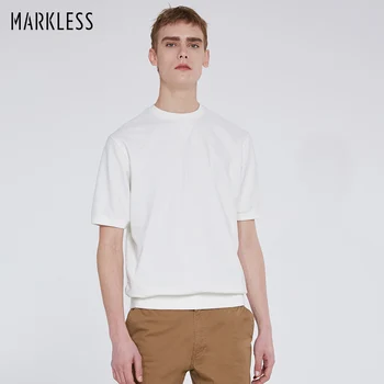 Markless Cotton Hoodies Men Loose Pullover Sweatshirts Solid Color Short Sleeve Sudaderas Hombre O-neck Hoodie WYA8451M 
Markless Cotton Hoodies Men Loose Pullover Sweatshirts Solid Color Short Sleeve Sudaderas Hombre O-neck Hoodie WYA8451M