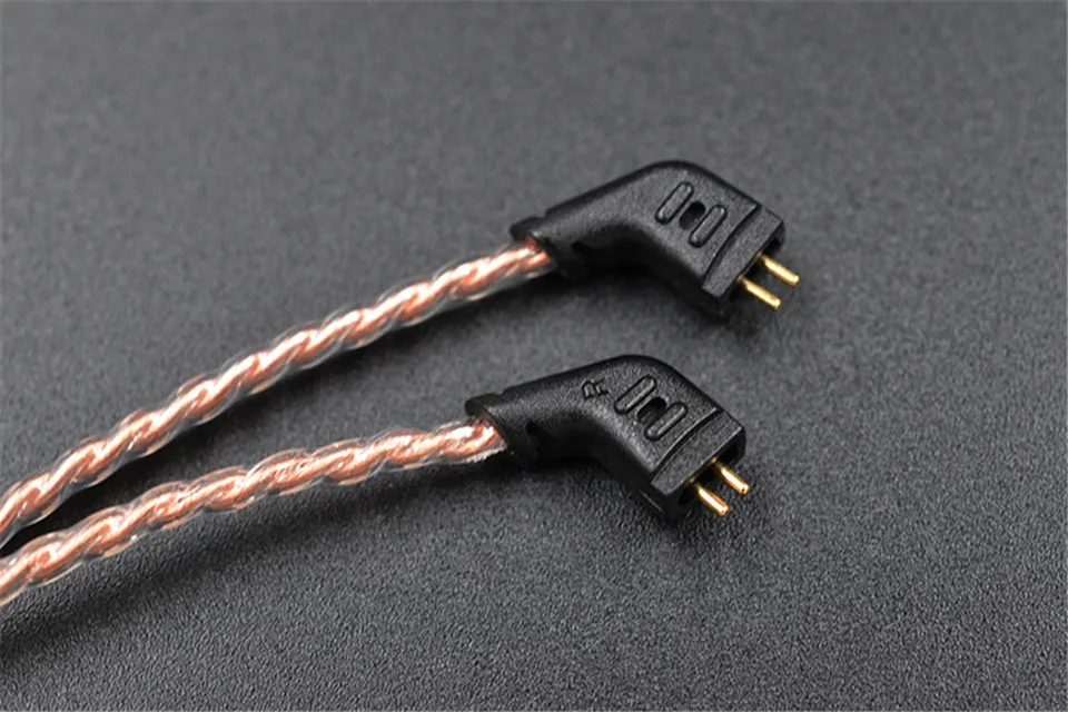 KZ_BA10_Original_Headphones_Cable_Oxygen_Free_Copper_Pink_Gold_Earphone_0.75mm_2Pin_Wire (6)