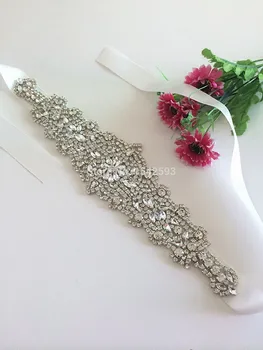 Rhinestone Decoration Beaded Bridal Patch Crystal Applique for Weddingdresses Silver Rhinestone sewing Bling applique
Rhinestone Decoration Beaded Bridal Patch Crystal Applique for Weddingdresses Silver Rhinestone sewing Bling applique