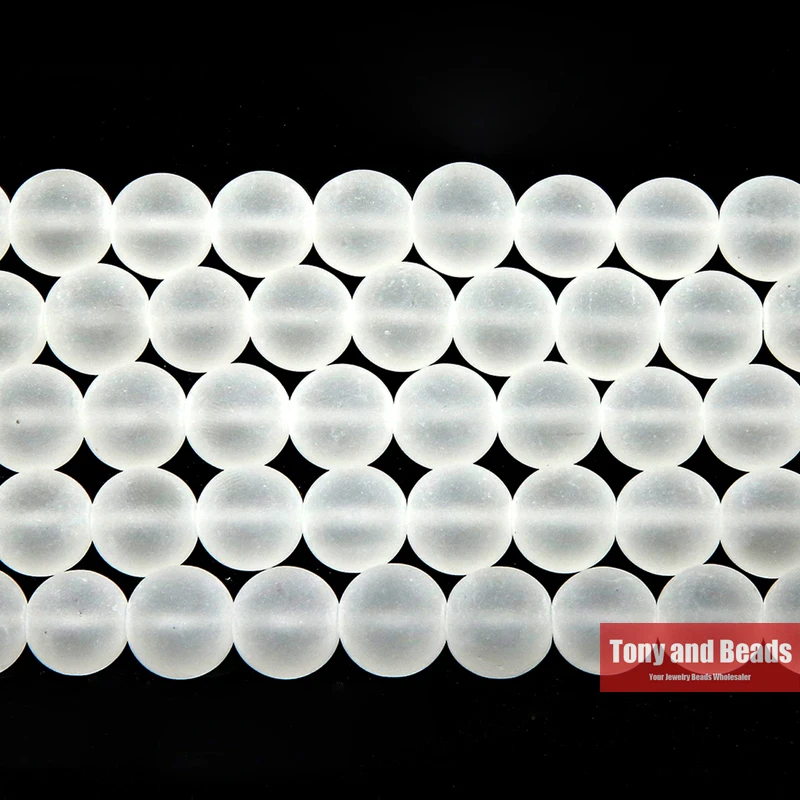Free Shipping Natural Stone Smooth Frost Clear Quartz Crystals Loose Beads 15" Strand 4 6 8 10 12 14MM Pick Size For Jewelry
Free Shipping Natural Stone Smooth Frost Clear Quartz Crystals Loose Beads 15" Strand 4 6 8 10 12 14MM Pick Size For Jewelry
