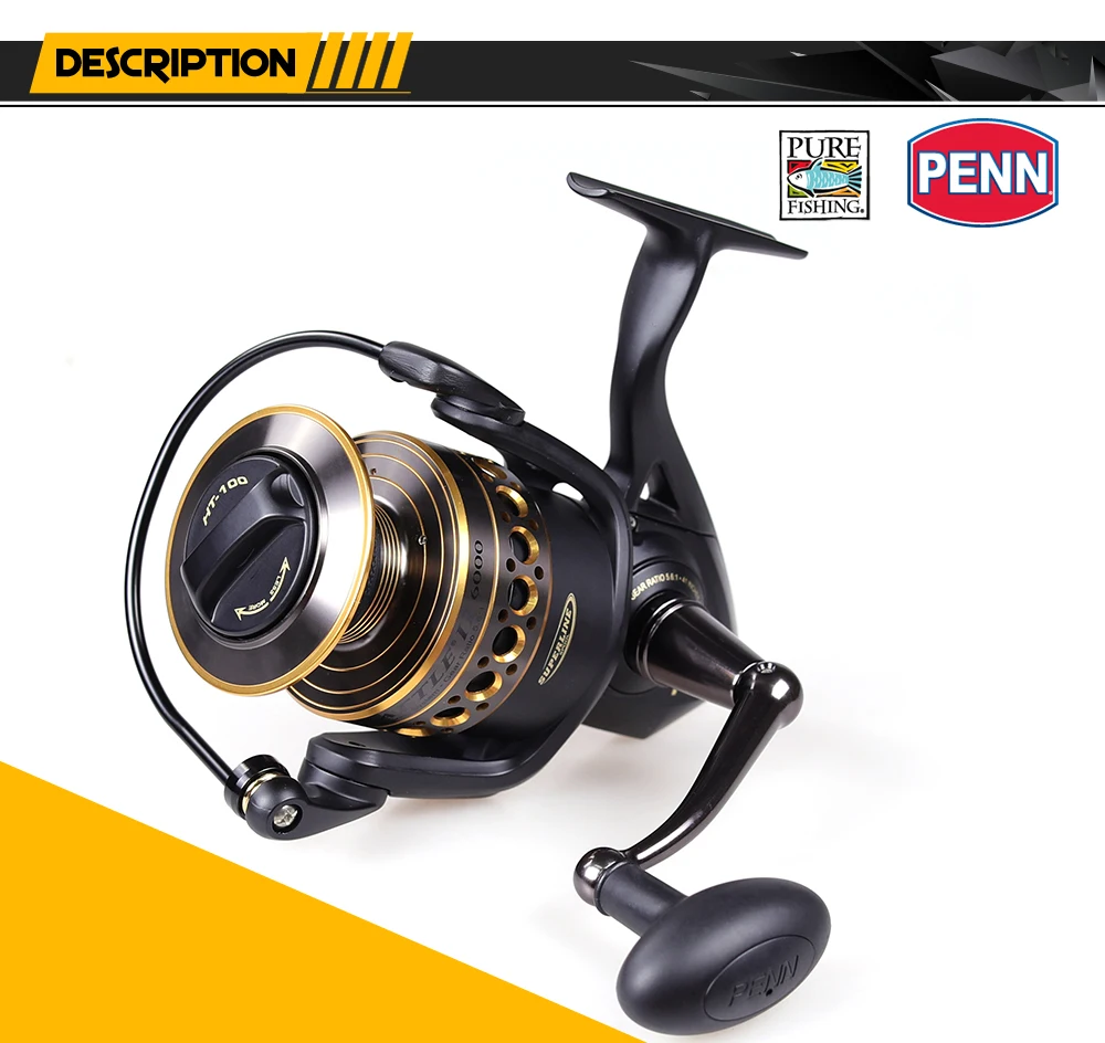 Original Penn Brand Battle Ii 3000-5000 Fishing Spinning Reel 5+1Bb Bi –  Bargain Bait Box