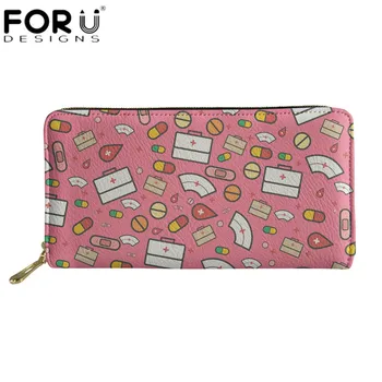 FORUDESIGNS Cute Cartoon Nurse Wallet Women Casual Waterproof Purse PU Leather Long Wallet for Ladies Girl Bank Card Holder Case
FORUDESIGNS Cute Cartoon Nurse Wallet Women Casual Waterproof Purse PU Leather Long Wallet for Ladies Girl Bank Card Holder Case