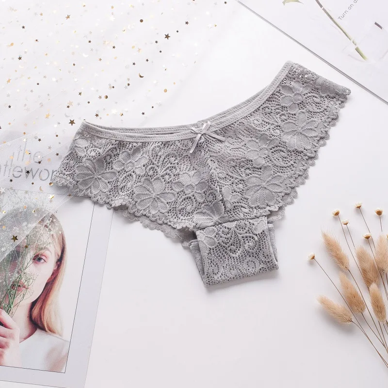 Women Fashion Sexy Lace Panties Cozy Lingerie Tempting Pretty Briefs High Quality Cotton Low Waist Cute Women Underwear
Women Fashion Sexy Lace Panties Cozy Lingerie Tempting Pretty Briefs High Quality Cotton Low Waist Cute Women Underwear
