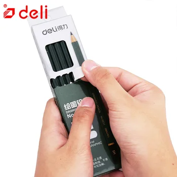Deli 12 Pcs / Box Painting Pencils Professinal Artist Drawing Tools School Painting Carbon Black Pencil Set Of Sketch 6H Soft
Deli 12 Pcs / Box Painting Pencils Professinal Artist Drawing Tools School Painting Carbon Black Pencil Set Of Sketch 6H Soft