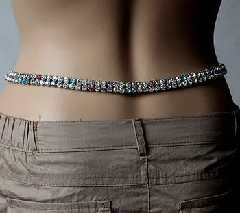 6mm mixed color two row crystal inlaid Czech secret double crystal drill belly chain dance waist decoration
6mm mixed color two row crystal inlaid Czech secret double crystal drill belly chain dance waist decoration