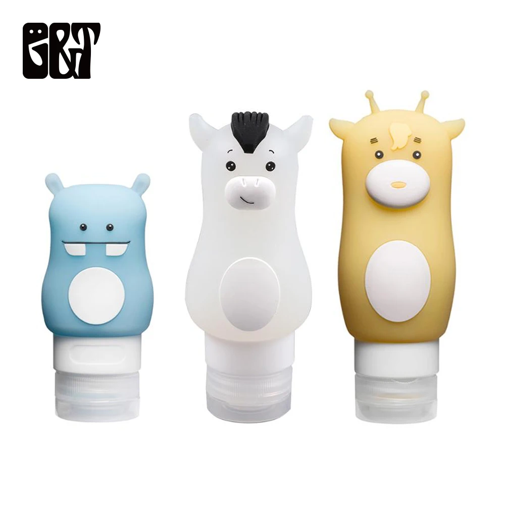 GT Cartoon Animal Cute Travel Silicone Bottle Portable Cosmetics Shampoo Container Multi-purpose Outdoor Squeeze Body Lotion
GT Cartoon Animal Cute Travel Silicone Bottle Portable Cosmetics Shampoo Container Multi-purpose Outdoor Squeeze Body Lotion